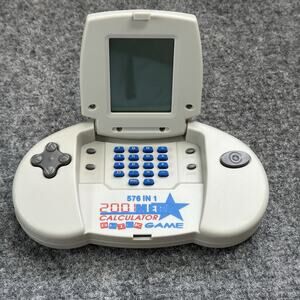 Vintage 2001 Betta Mega Calculator Brick Game 576 in 1, Handheld, Untested Rare